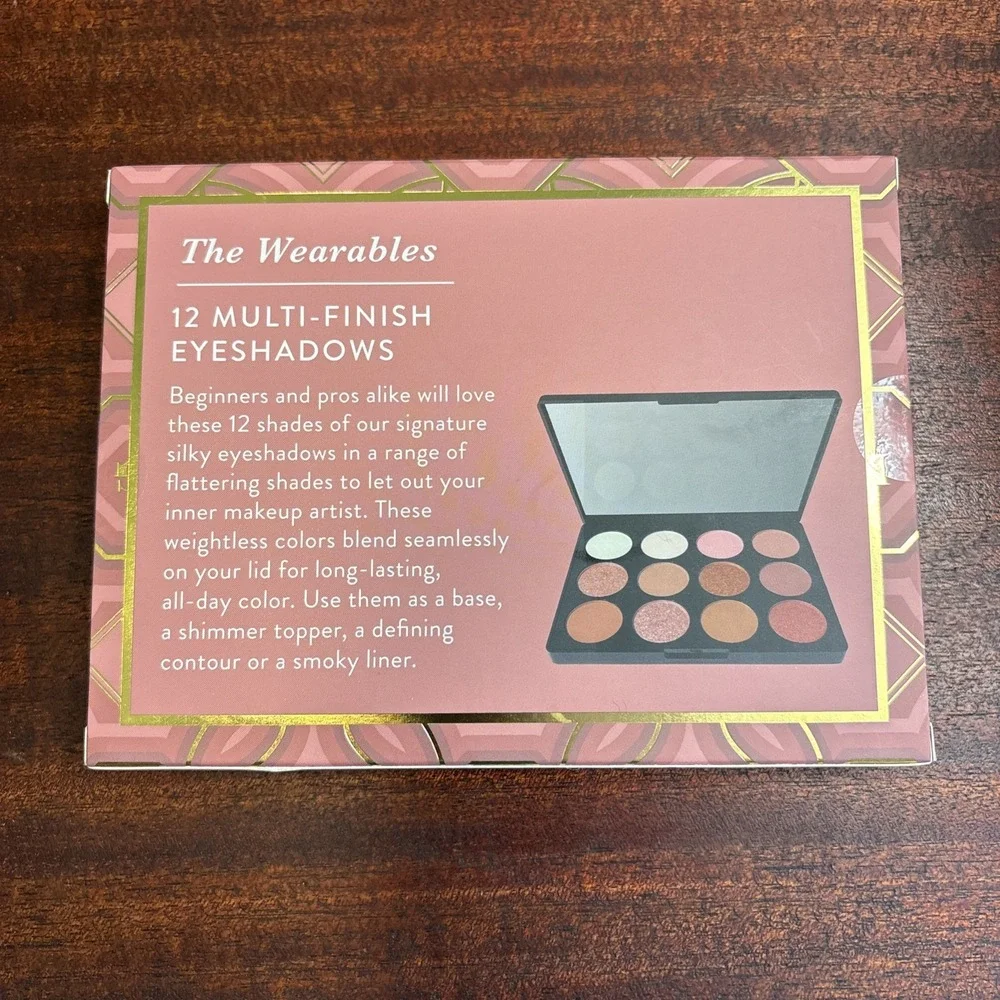 Laura Geller The Wearables Pinking Of You 12 Multi-Finish Eyeshadow‎ Palette NEW